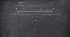 Desktop Screenshot of dailymove.fr